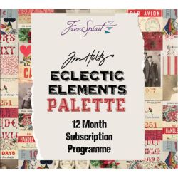 Tim Holtz Eclectic Elements Palette Pink