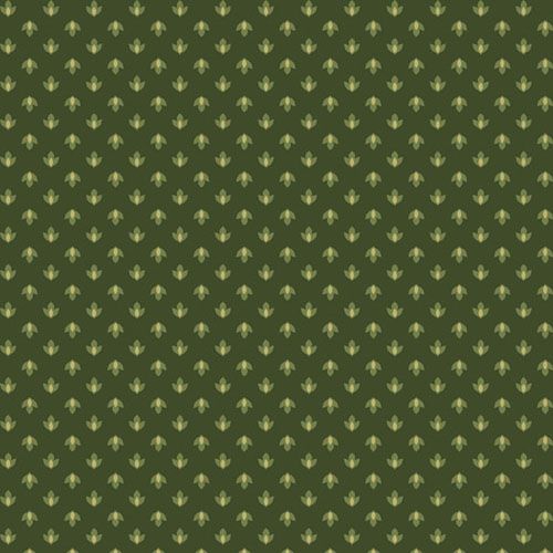 Midnight Meadow fabric: Up and Down, Pine