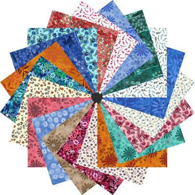 Blooming Gardens 10' Patchwork Palette