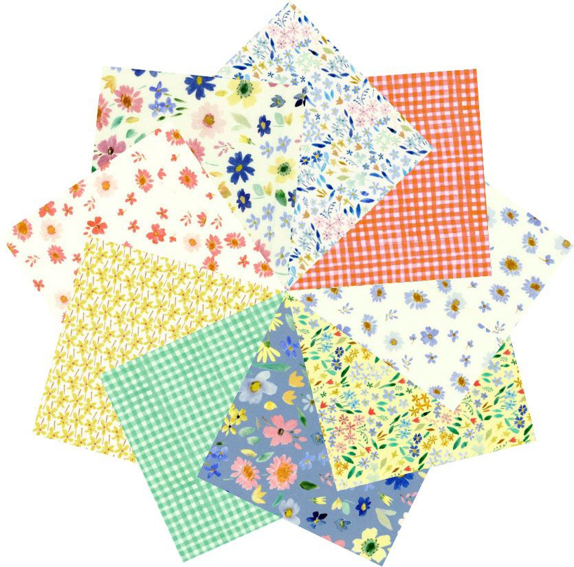 Ally Fat Quarter Bundle Bluebellgray