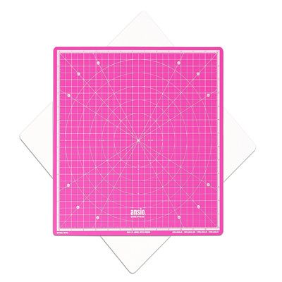 Rotating Rotary Cutting Mat 13' Pink