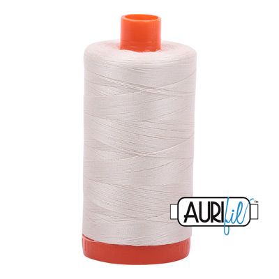 Aurifil 50/2 Silver White Thread 2309