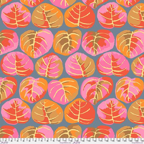 Kaffe Fassett Collective Palm Leaves Fabric, Pink