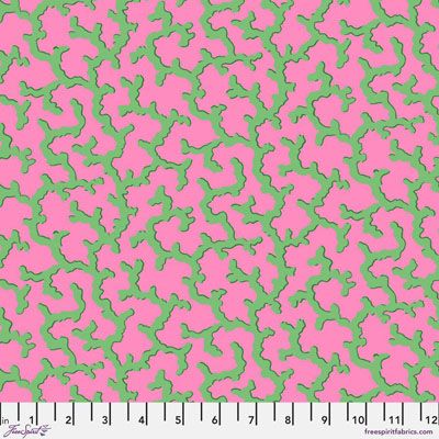 Kaffe Fassett Collective Fabric: Coral Green