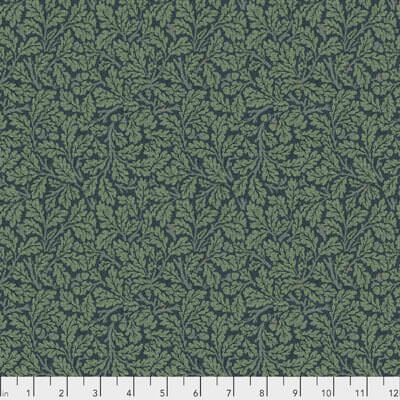 Orkney by Morris & Co Fabric: Oak Indigo (per 1/4 metre)