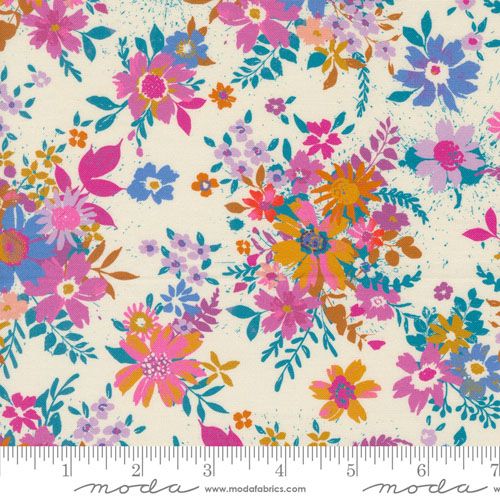 Maeve Fabric: Violet, Pearl