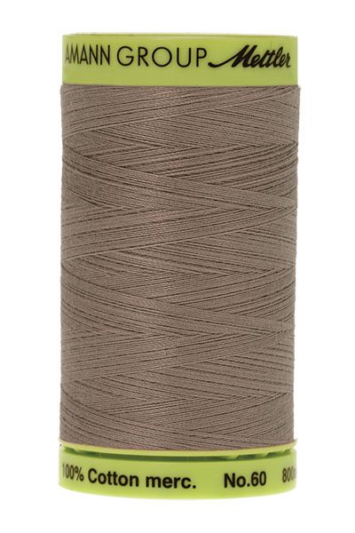 Mettler 60 Cotton Thread 800m 0322 Grey