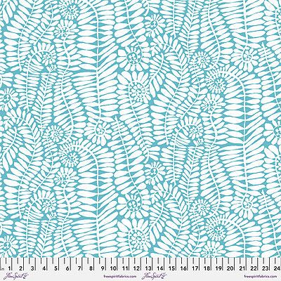 Kaffe Fassett Collective: Fronds White (per 1/4 metre)