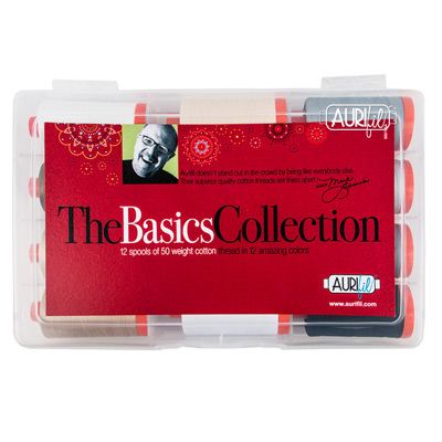 Aurifil 50/2 Thread Box: The Basics Collection by Mark Lipinski