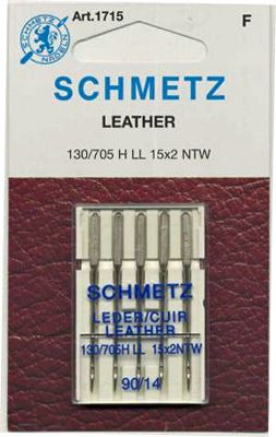 Schmetz Leather Sewing Machine Needles Size 90/14