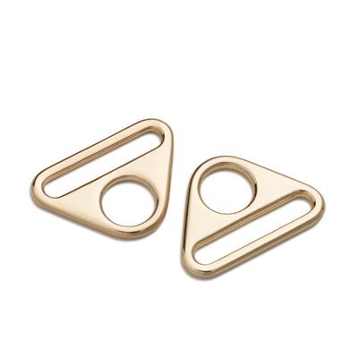 Prym Bag Triangle Rings 30mm gold