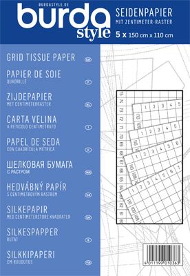 Burda Grid Tissue Paper