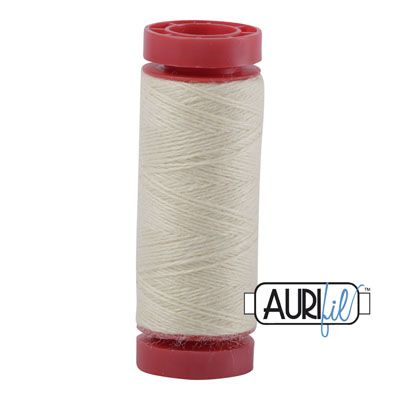 Aurifil Wool Thread 8110 Pale Lemon