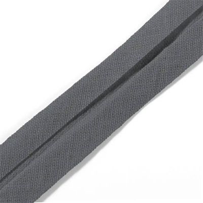 Bias Binding Cotton Grey 40mm