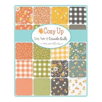 Cozy Up Fabric, Moda Jelly Roll