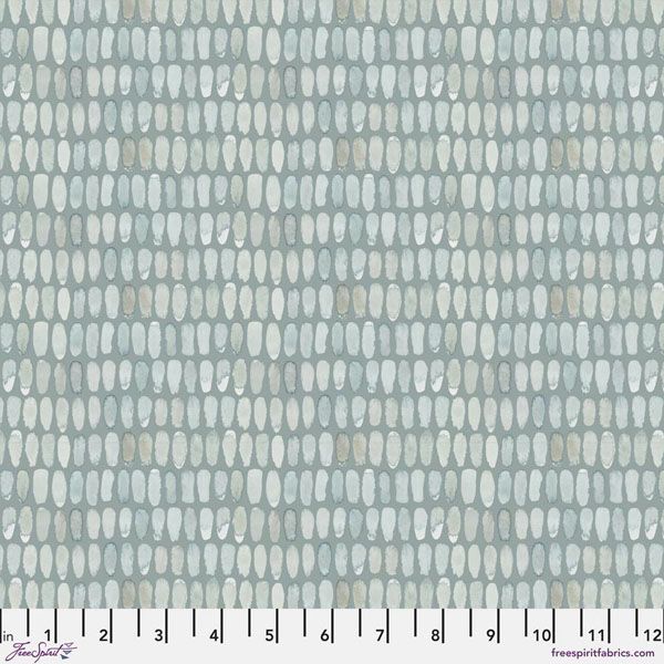 Brushstrokes fabric: Dash, Misty