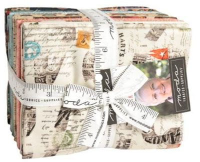 Junk Journal Fat Quarter Bundle and Panel