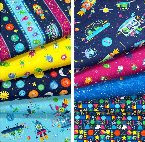 Lost In Space Fat Quarter Bundle