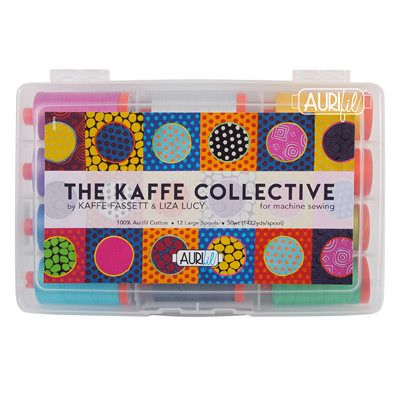 Aurifil 50/2 Thread Box: Kaffe Collective by Kaffe Fassett & Liza Lucy