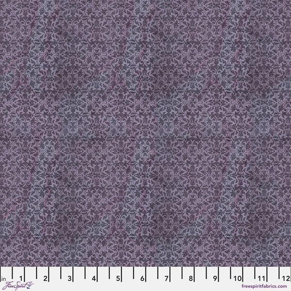 Tim Holtz Fabric: Eclectic Elements Laboratory, Tapestry, purple