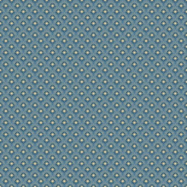 Luna Fabric: Glow, Blue