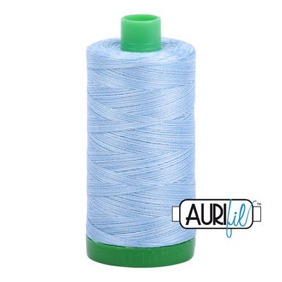 Aurifil 40 Cotton Variegated Thread 3840 French Lilac