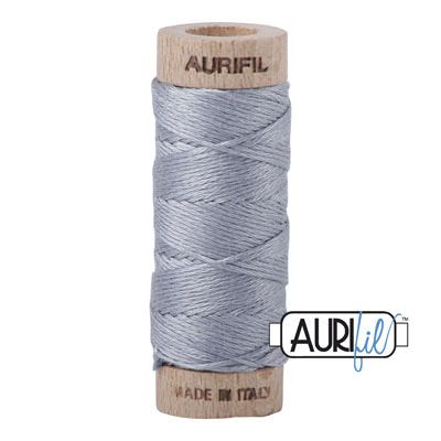 Aurifil Floss Cotton Thread 2610 Light Blue Grey