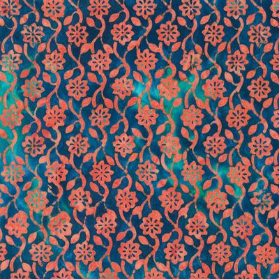 Hermosa Batik: Lagoon (per 1/4 metre)