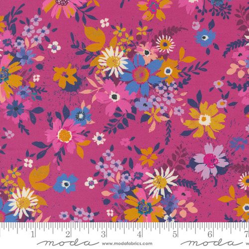 Maeve Fabric: Violet, Petunia