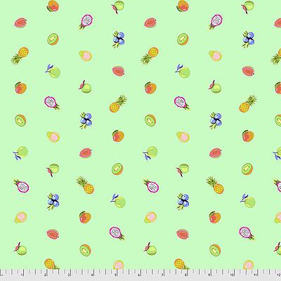 Tula Pink Daydreamer fabric: Forbidden Fruit Snacks Mojito (per 1/4 metre)