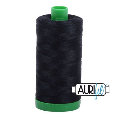 Aurifil 40 Cotton Thread 2692 Black