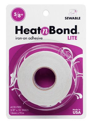 HeatnBond Lite Tape Roll 5/8' x 10 yds