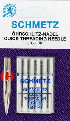 Schmetz Easy Threading Sewing Machine Needles Size 90/14