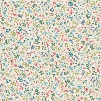 Kasumi fabric: Cherry Blossom Cream