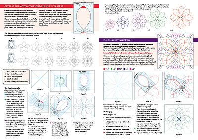 Dahlia  Squared Up Pattern by Angela Attwood