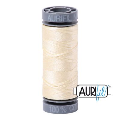 Aurifil 28 Weight Cotton Thread 2110 Light Lemon