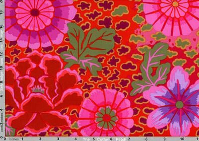 Kaffe Fassett Fabric Dream Magenta (per 1/4 metre)