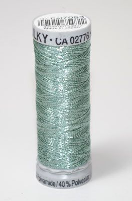 Gutermann Sulky Metallic Thread: Mint 7053