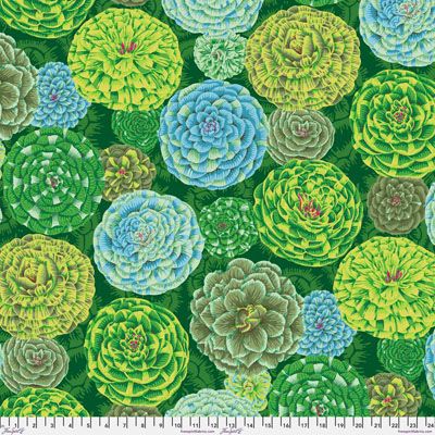 Kaffe Fassett Collective Japonica fabric Green