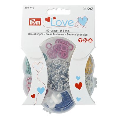 Prym Love Jersey Colour Fasteners Pack