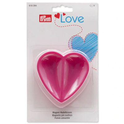 Prym Love Magnetic Pin Cushion Pink Heart