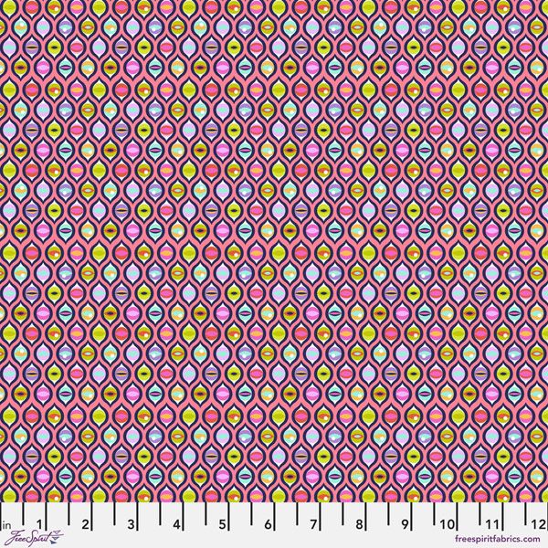 Tabby Road Deja Vu fabric: Cats Eyes, Prism