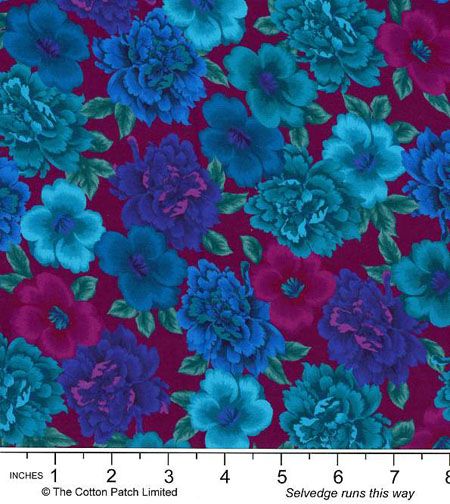 Modern Florals fabric: Noble Menagerie