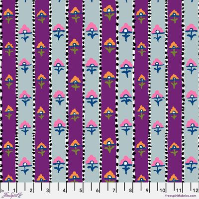 Kaffe Fassett Fabric Shiraz Grey (per 1/4 metre)