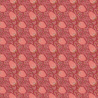 Lady Tulip fabric: Tulip Garden Barn (per 1/4 metre)