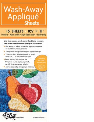 WashAway Applique Sheets