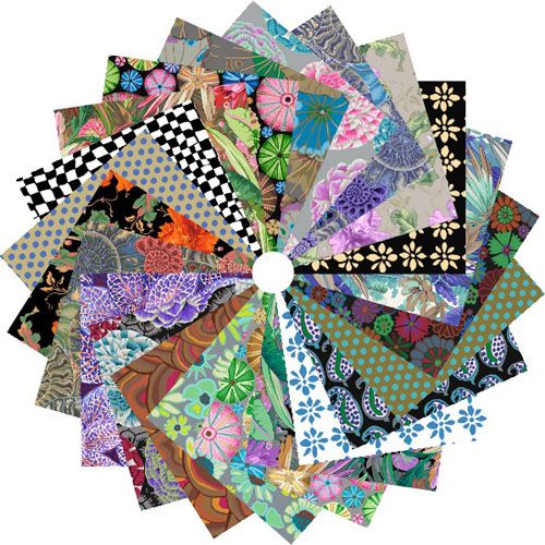 Kaffe Collective August 2024 Whimsy 10" Patchwork Palette