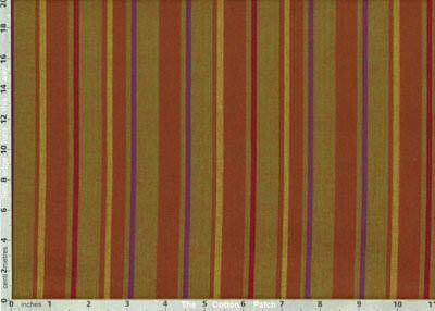 Kaffe Fassett Alternating Stripe Khaki (per 1/4 metre)