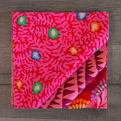 Kaffe Fassett Collective Fabrics Red & Pinks 5" Charm