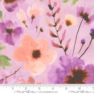 Blooming Lovely fabric: Posy Lavender